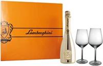 Lamborghini Brut  Gold - With 2 glasses (750ml) (750ml)