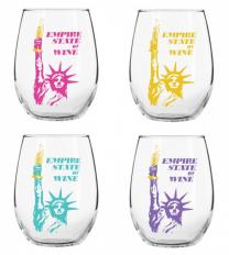 Empire State of Wine - Wine glasses set of 4